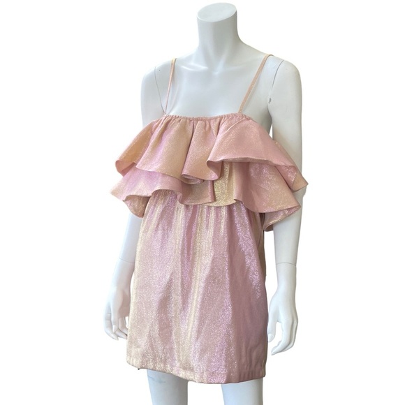 NWT BUDDYLOVE Kelsey Ruffle Top Dress, size Medium - Picture 2 of 9